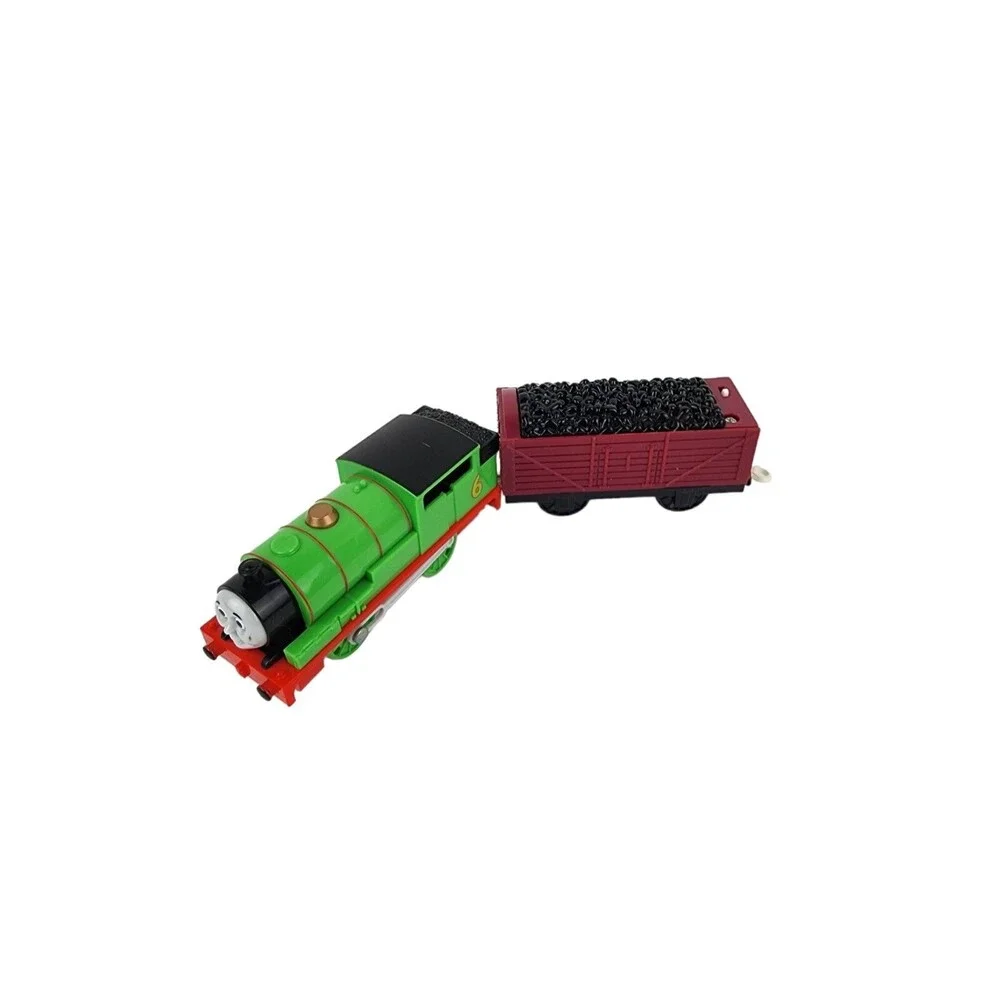 Thomas The Train Trackmaster Percy and Flynn & 5 Various Train Car Tenders